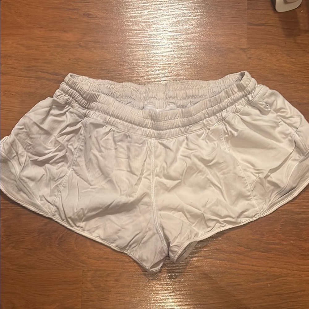 Women's Lululemon White Shorts